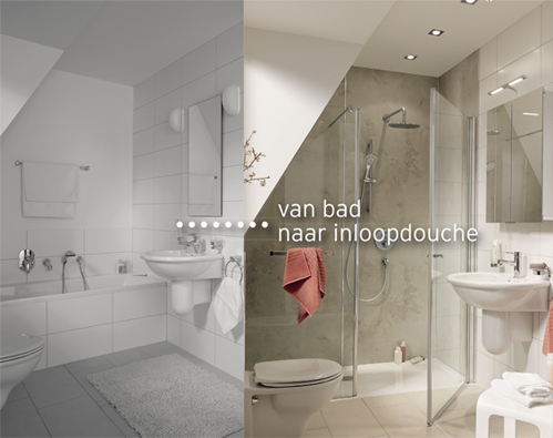 Een instapdouche, inloopbad of verhoogd hangtoilet als voorzieningen van een badkamer